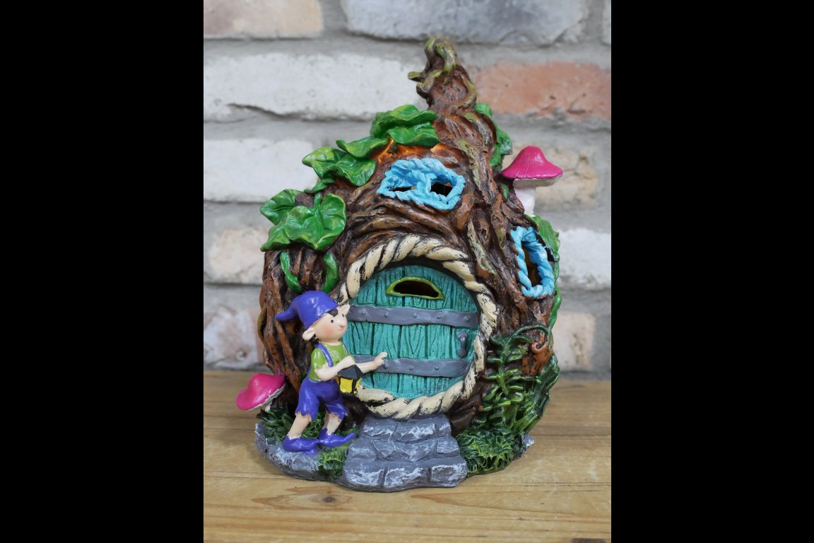 Fairy House With Solar Light