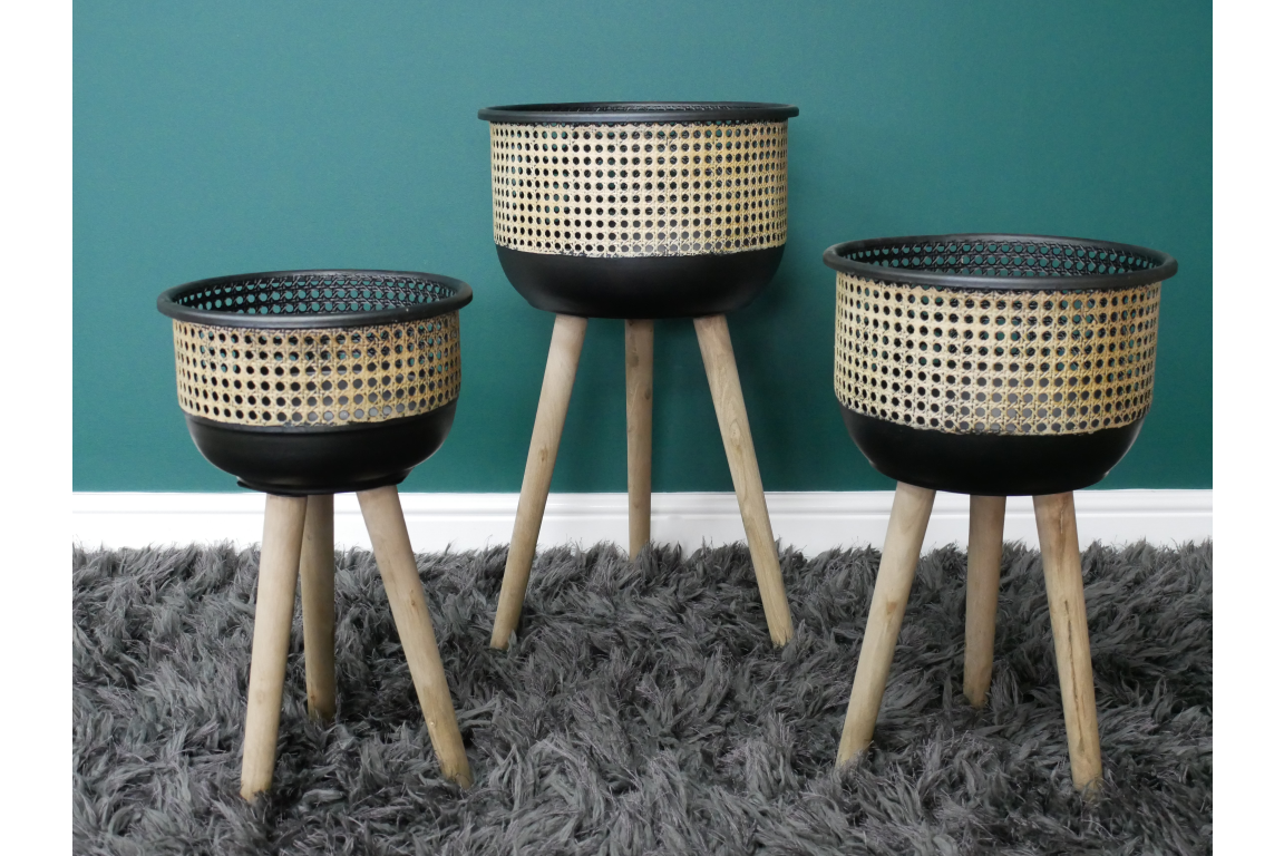 Set Of Three Planters
