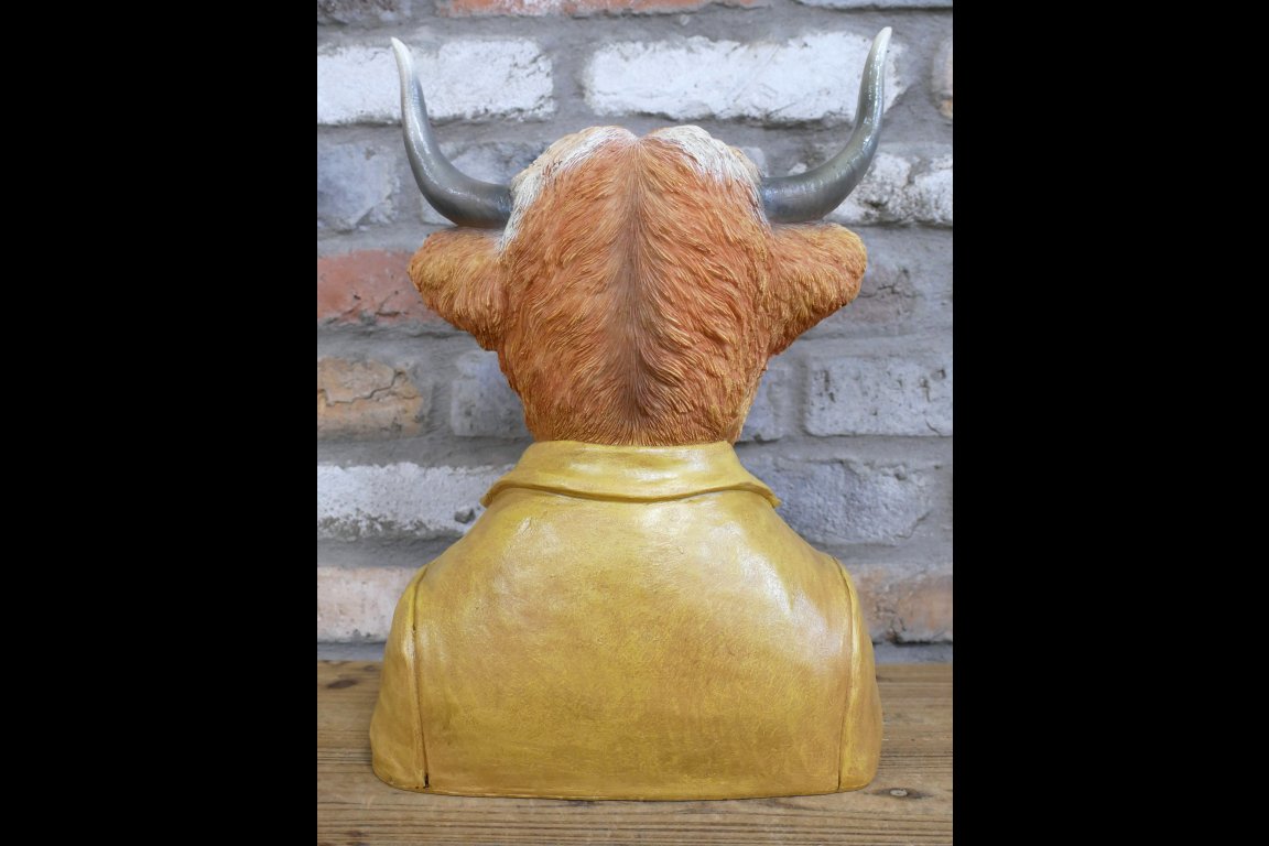 Large Cow Bust