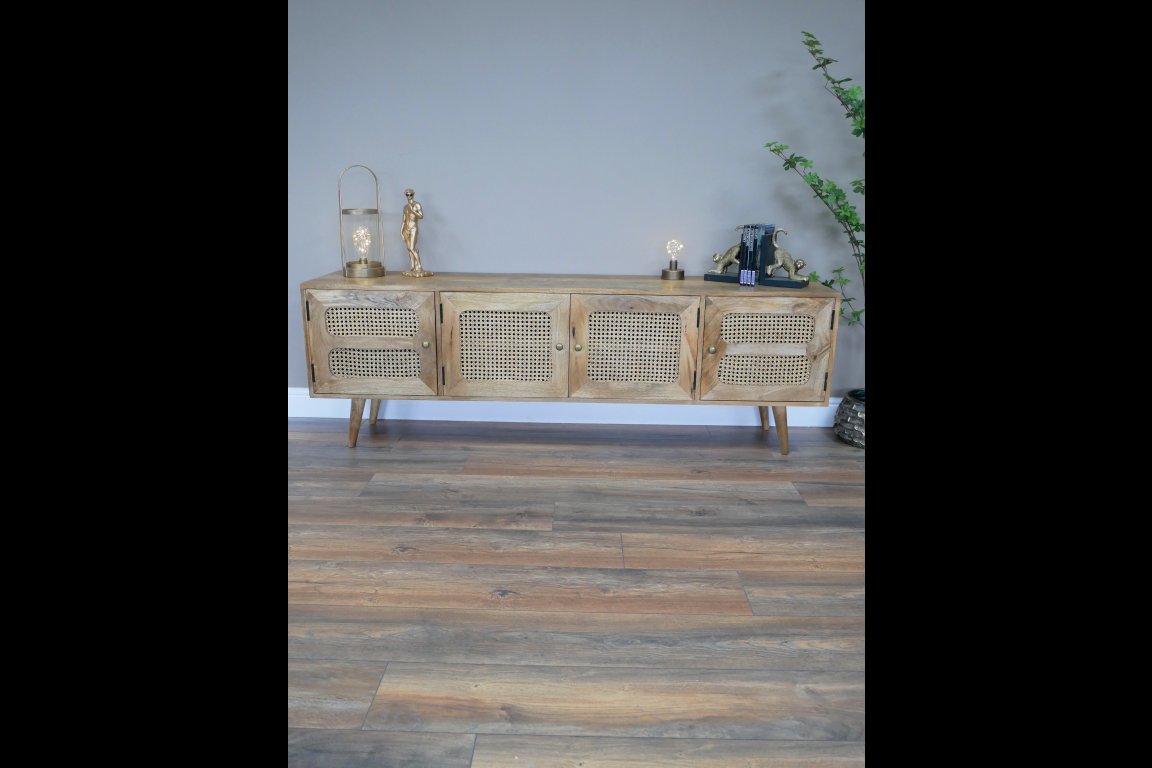 Rattan TV Cabinet