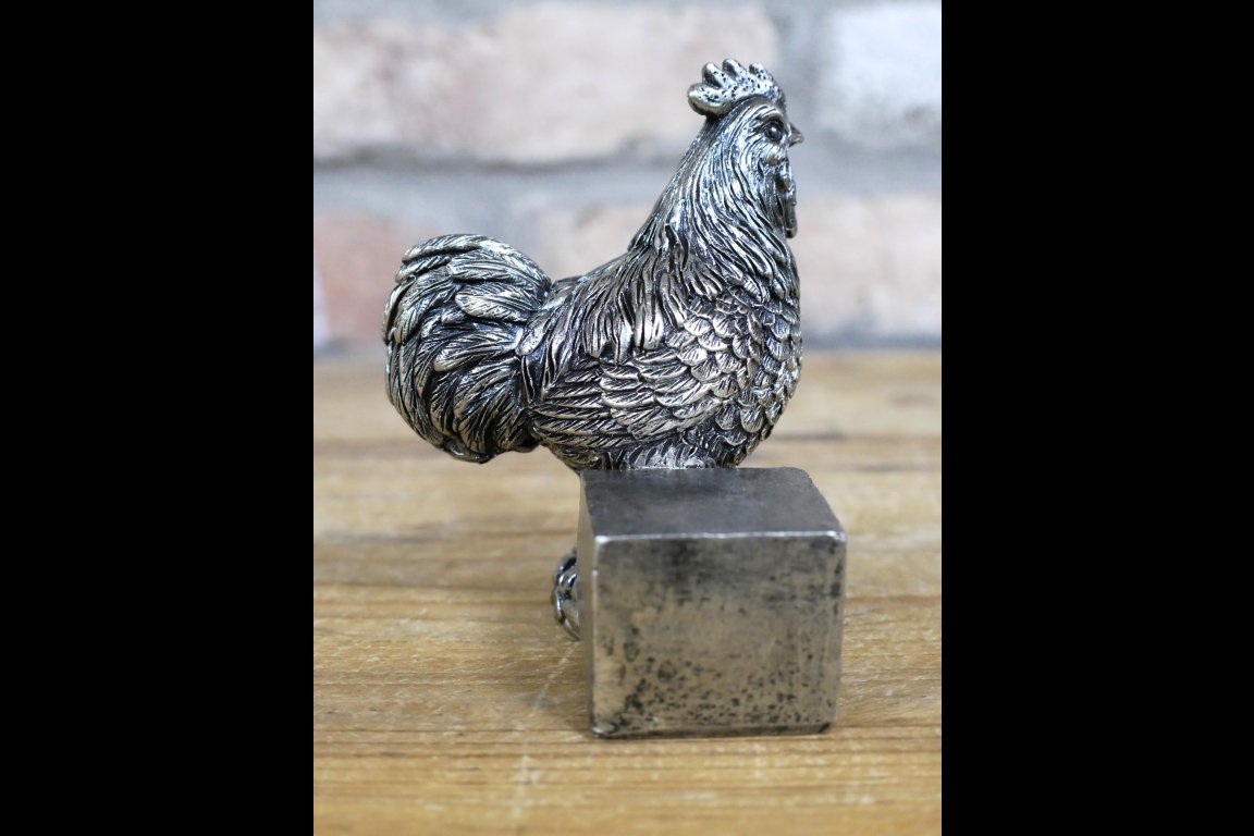 Cockerel Pot Stands (Set Of 3)