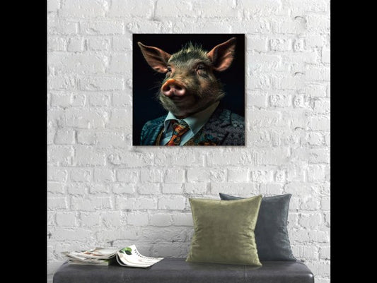 Pig Wall Art - Mini