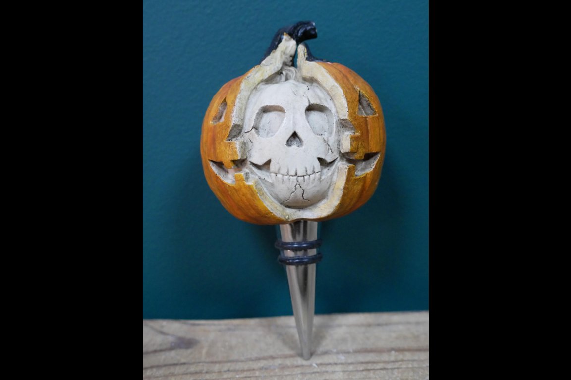 Pumpkin Wine Stopper