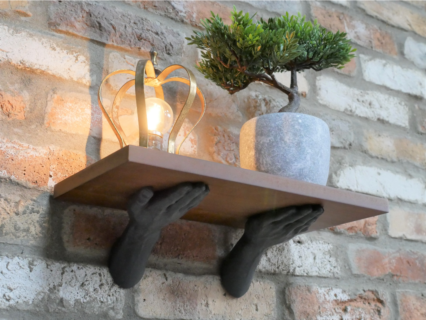Hands Shelf