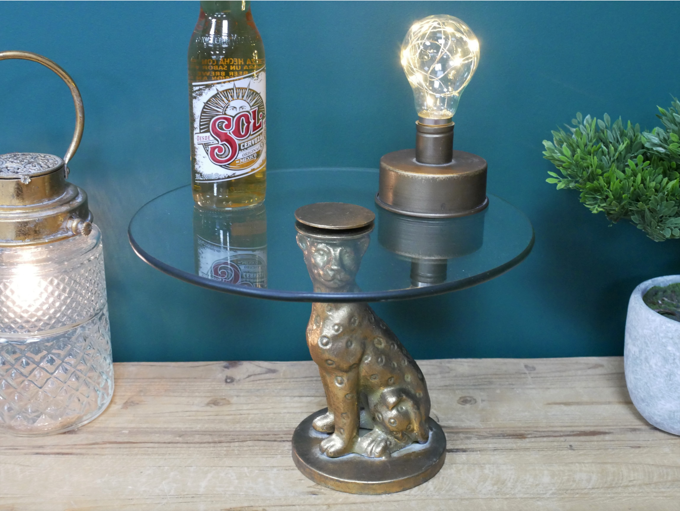 Small Leopard Side / Stand