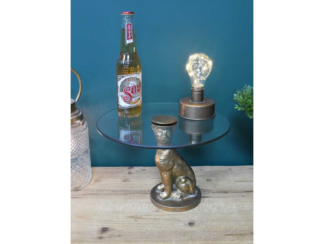 Small Leopard Side / Stand
