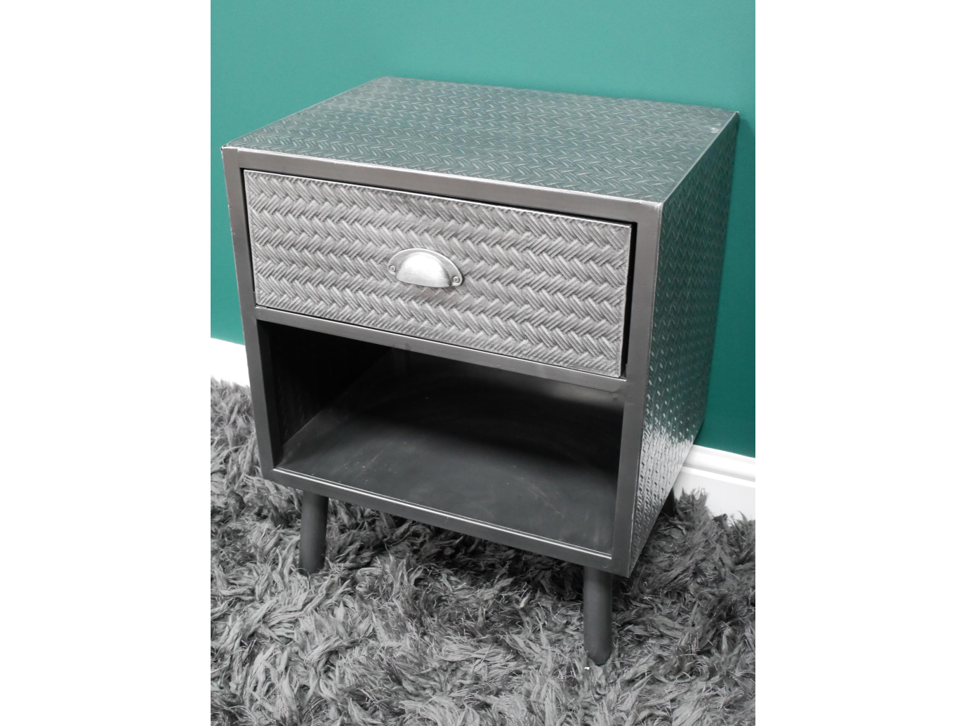 Industrial Bedside Cabinet