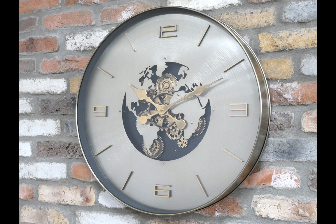 Clock With Cogs