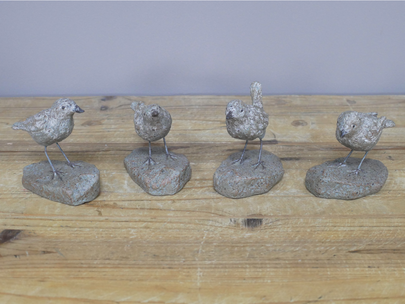 Set Of 4 Birds
