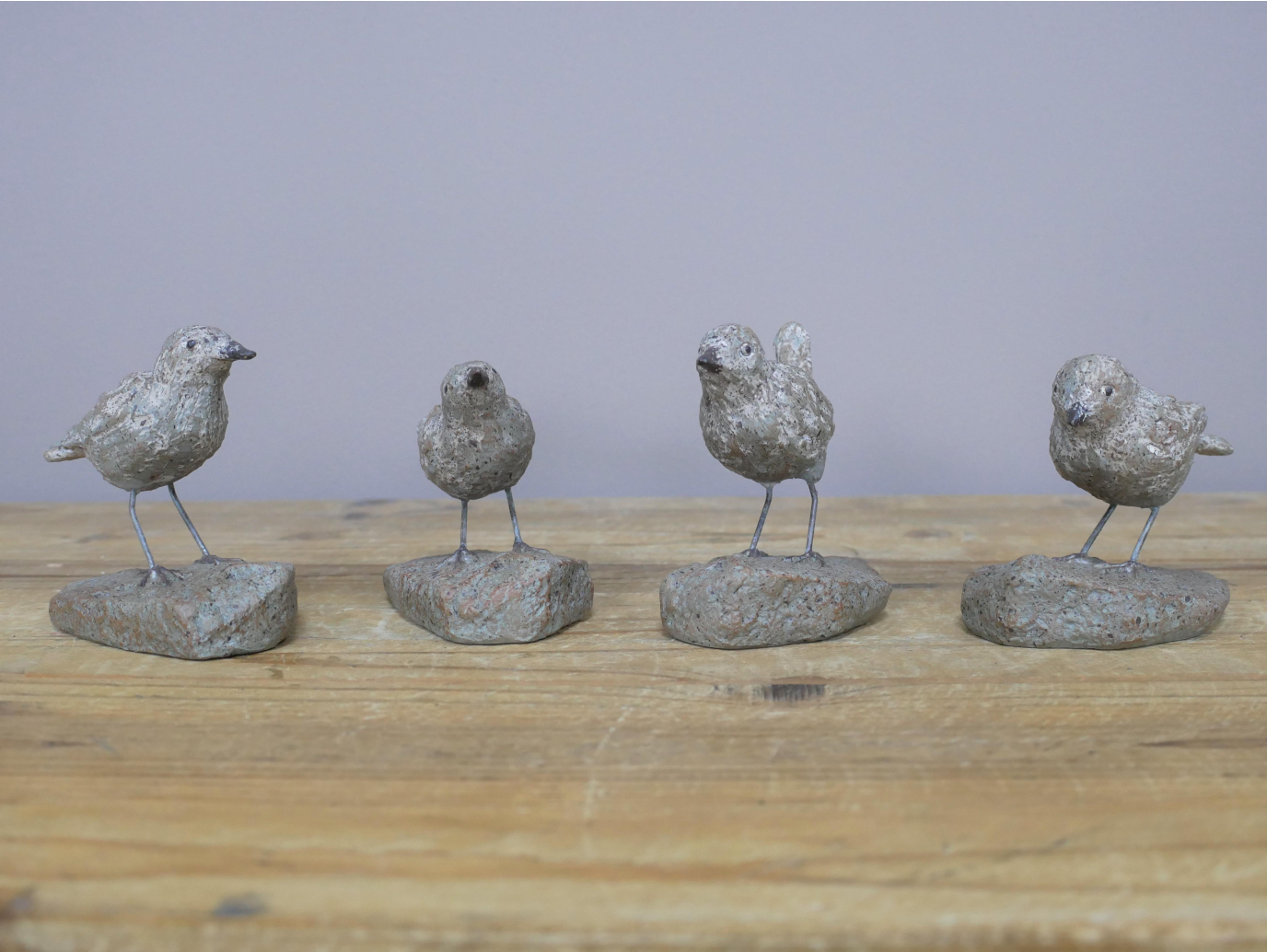 Set Of 4 Birds