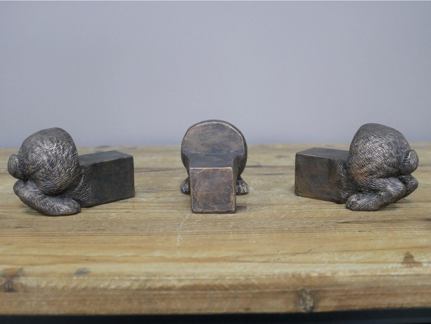 Set Of 3 Rabbit Pot Stands