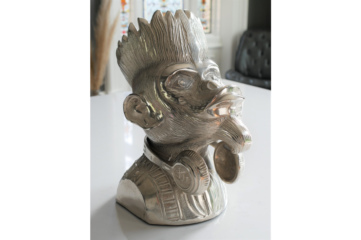 Monkey Head Wine Holder
