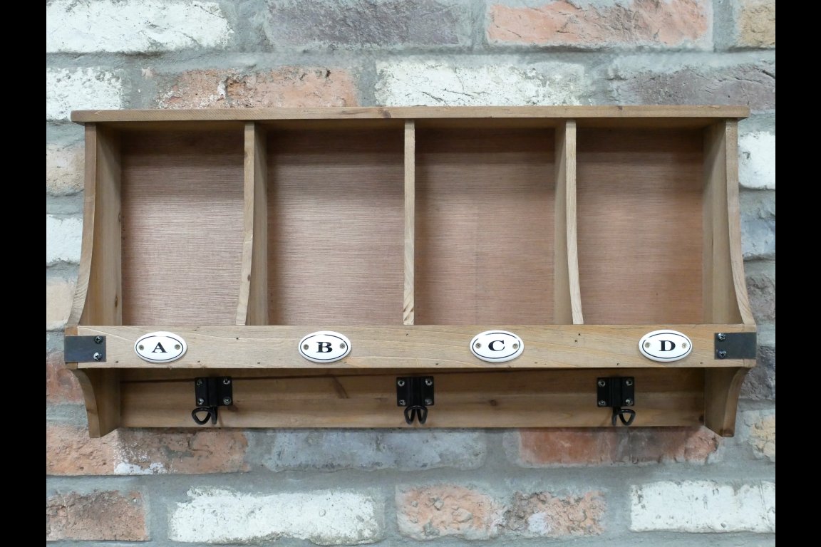 Wall Unit With Hooks