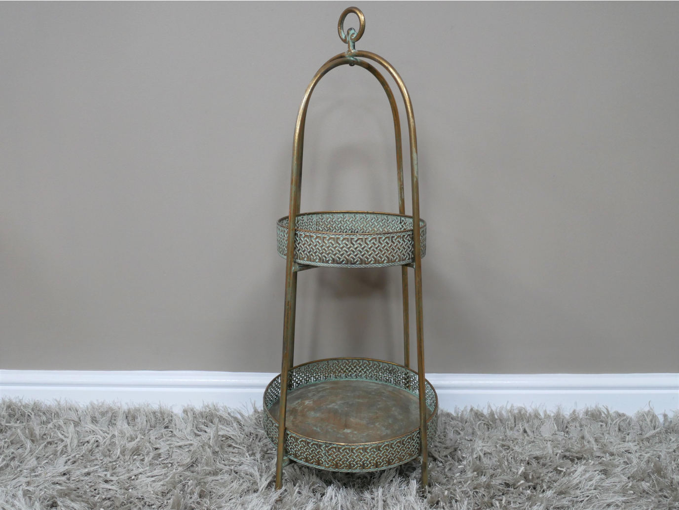 Moroccan Style 2 Tier Shelves