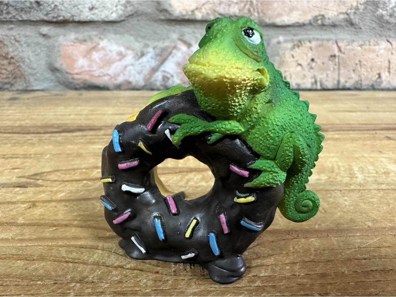 Lizard On A Doughnut