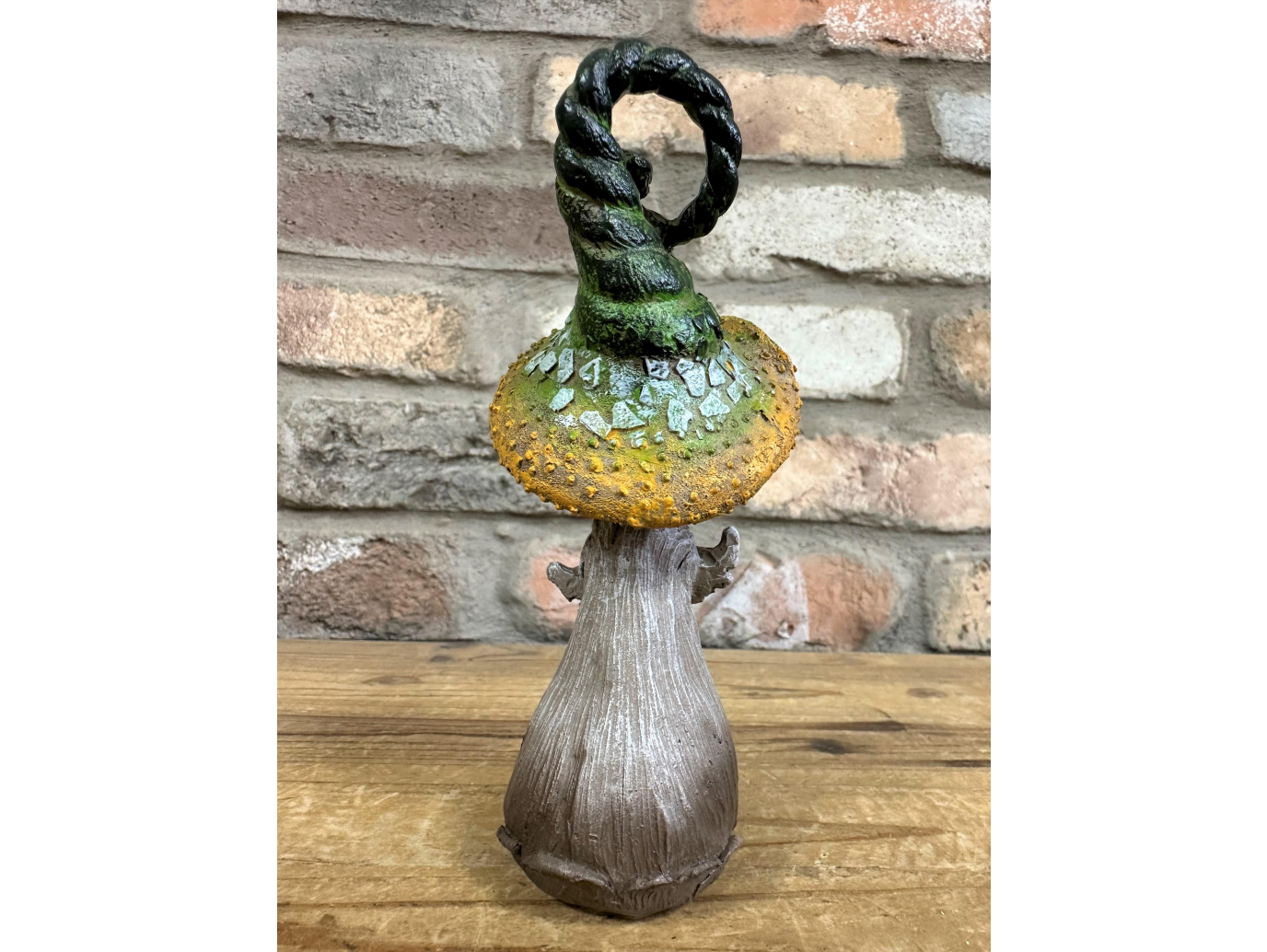 Set Of Four Mushroom People