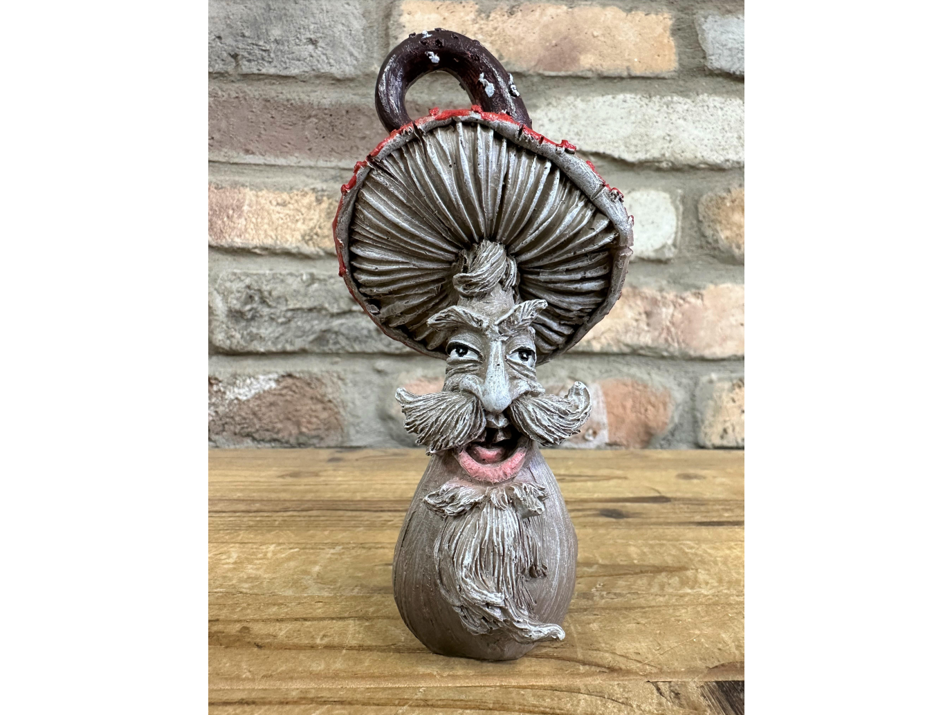 Set Of Four Mushroom People