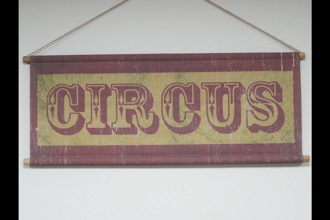 Wall Art - Circus Sign