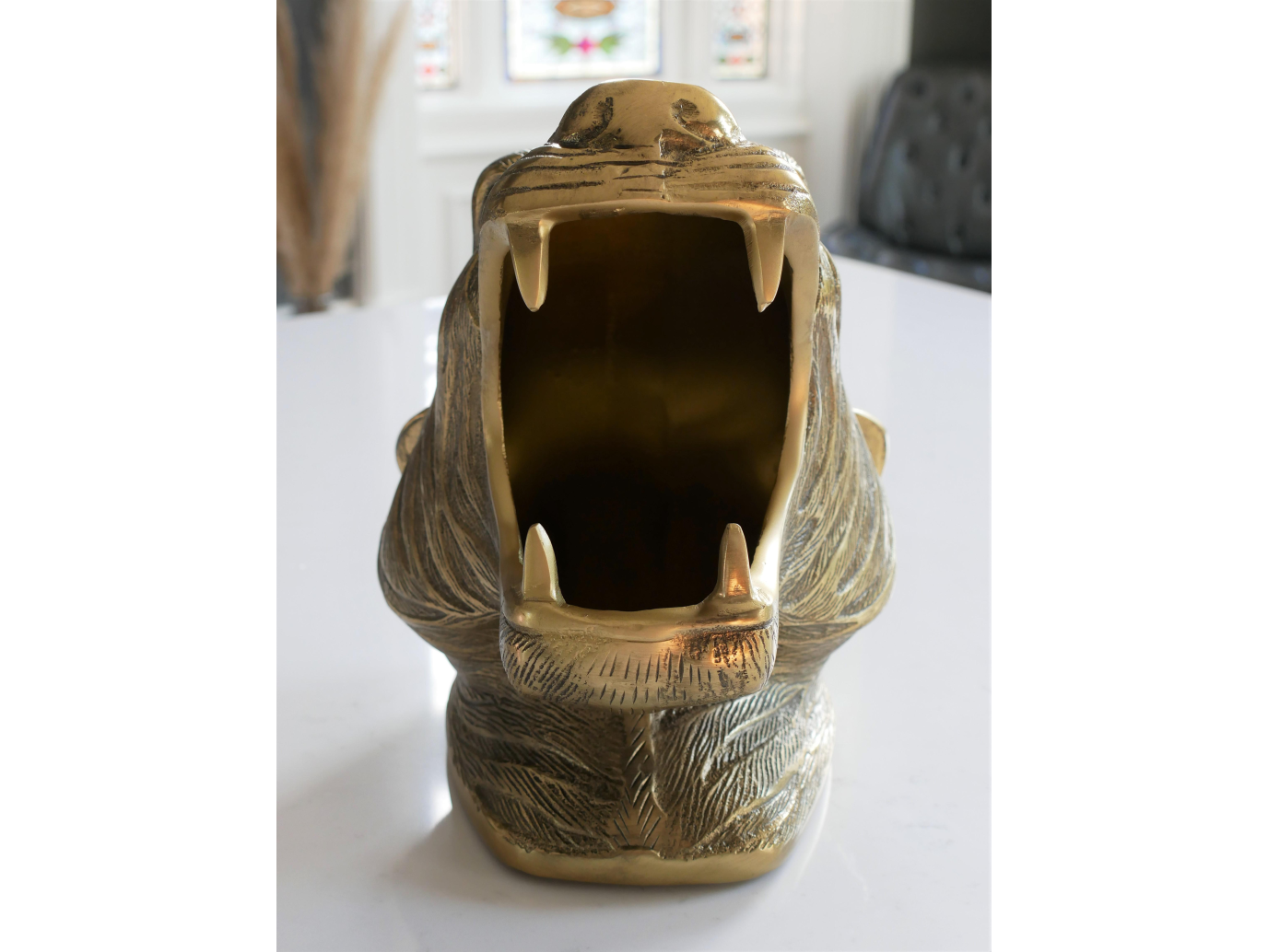 Tiger Head Bottle Holder