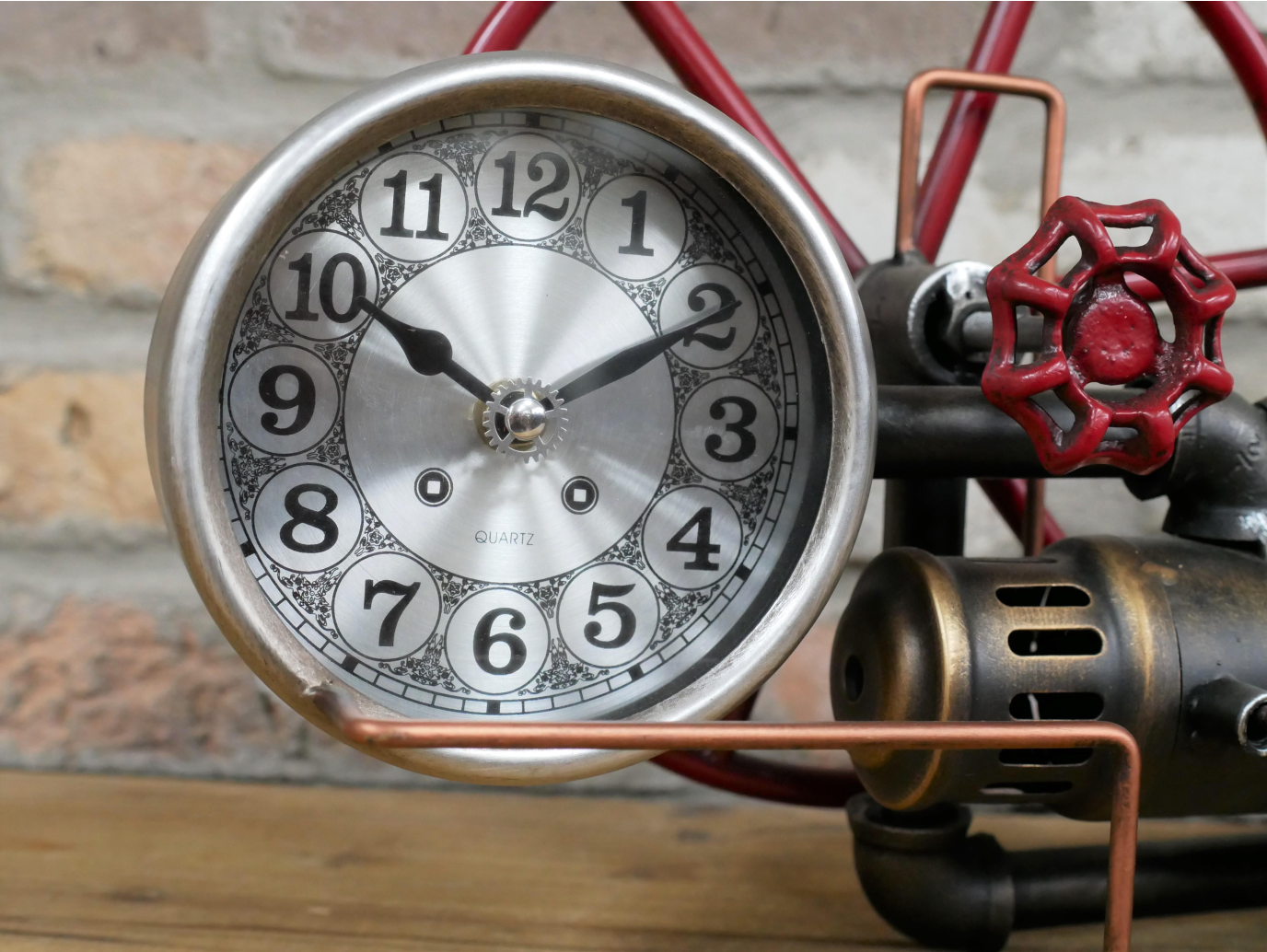 Pipe Clock / Coin Bank