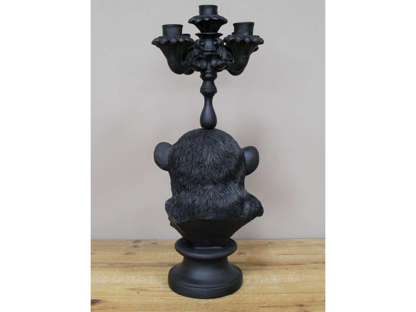 Monkey Head Candle Holder