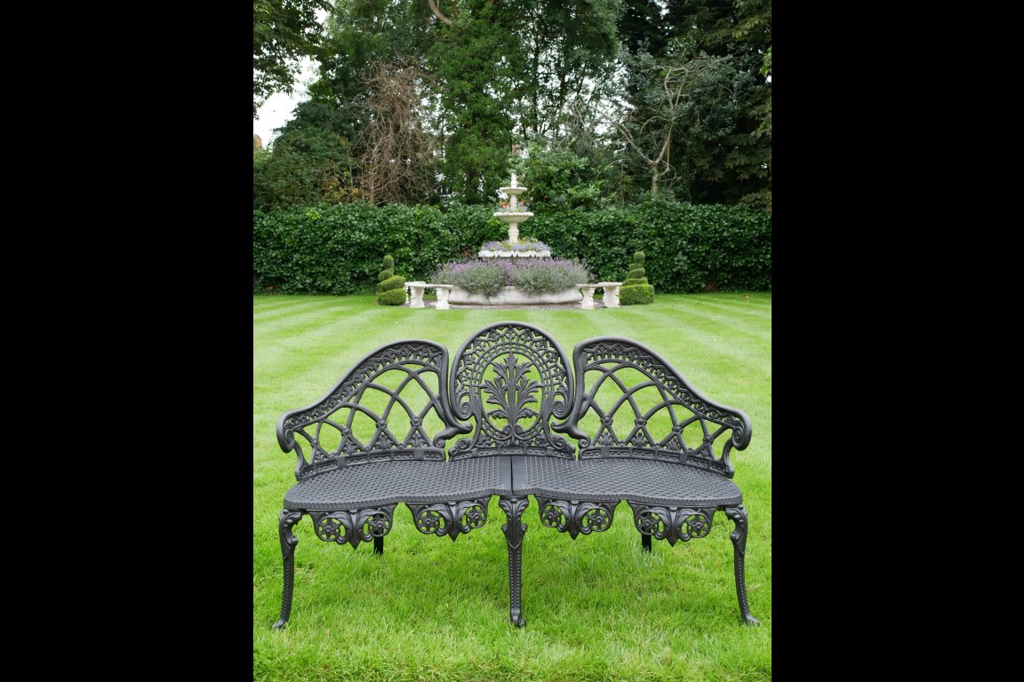 Aluminium Bench - Black Finish