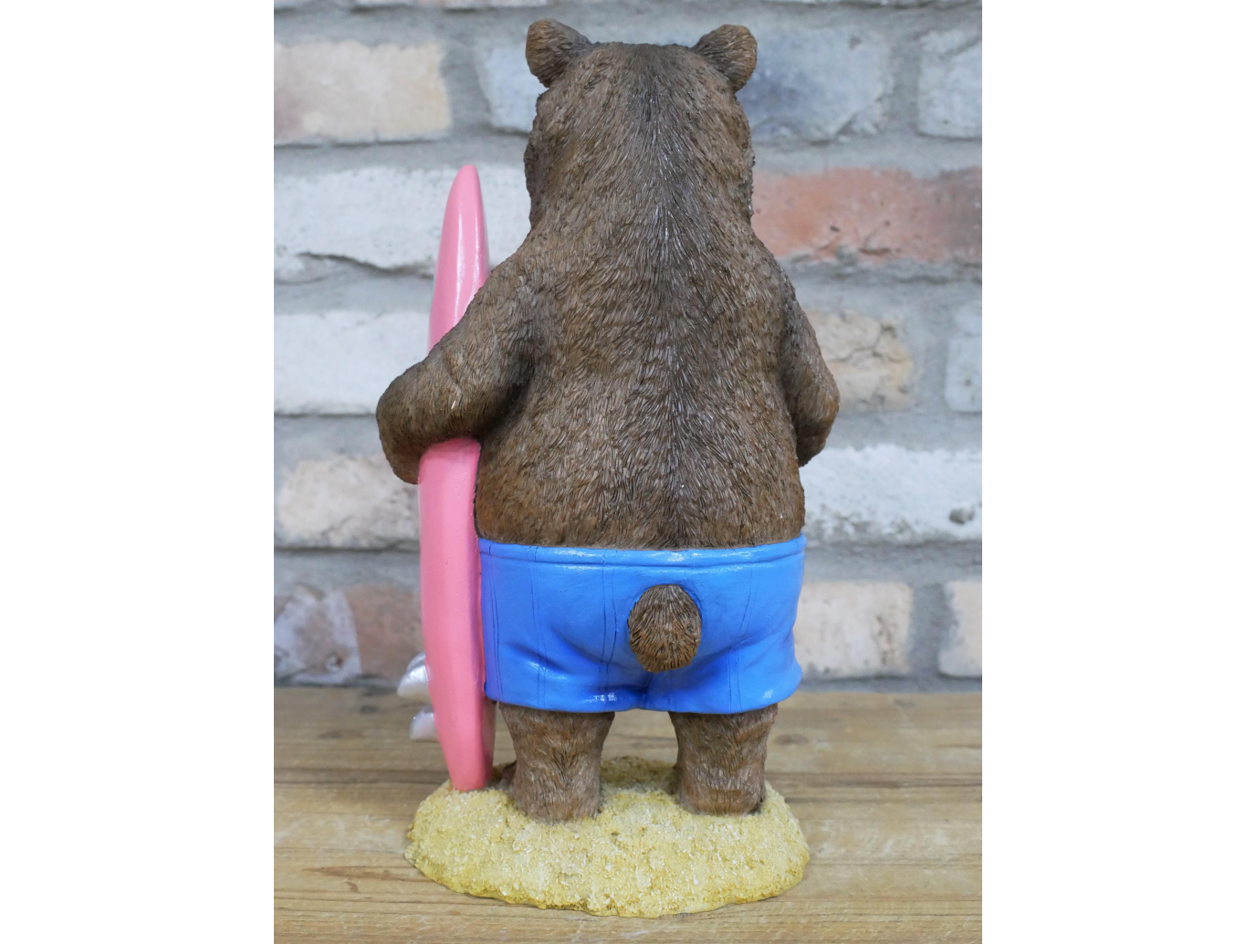 Bear With Surfboard