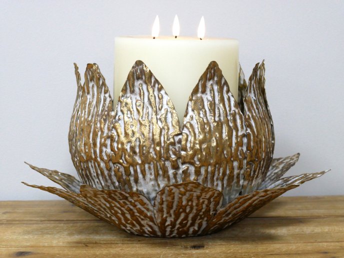 Flower Candle Holder