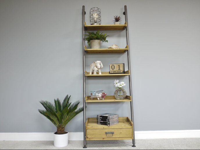 Ladder Style Shelves