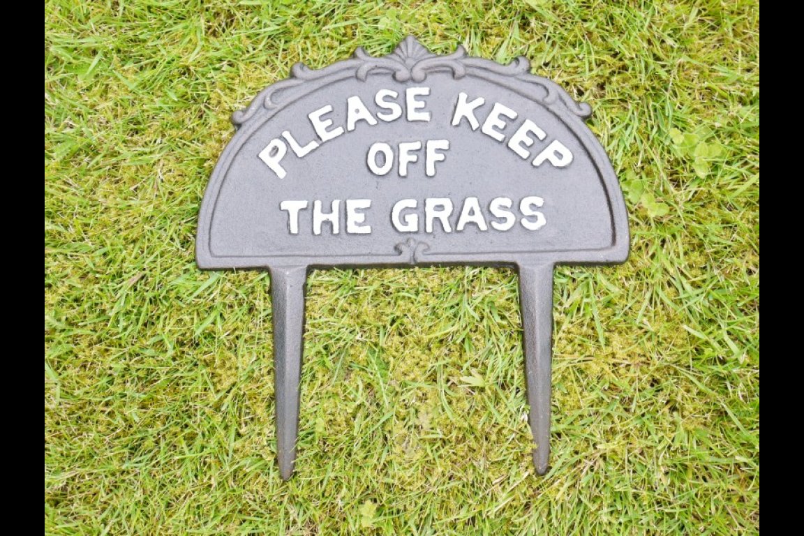 Keep Off The Grass