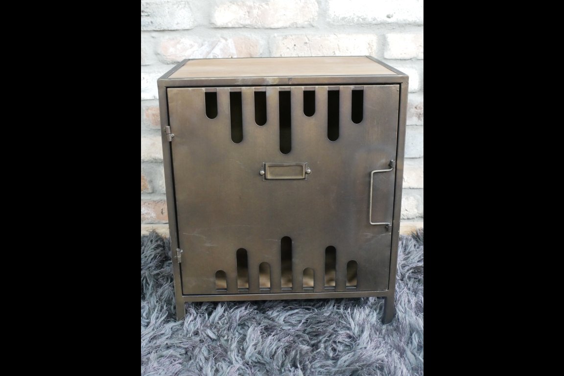Industrial Bedside Cabinet