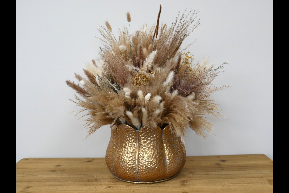 Metal Vase / Planter