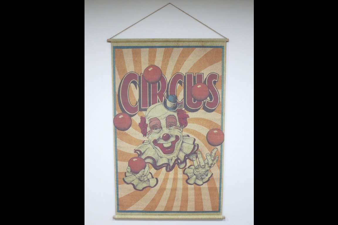 Wall Art - Juggling Clown (L)