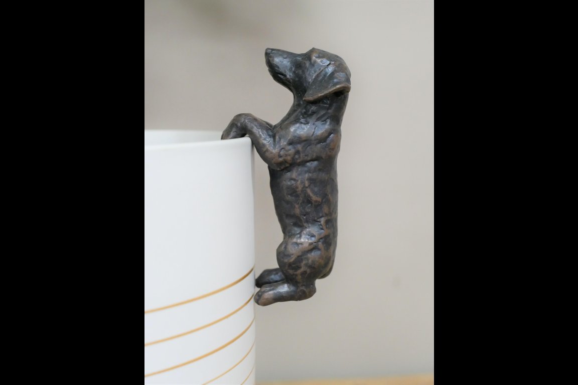 Set Of Two Dog Pot Hangers