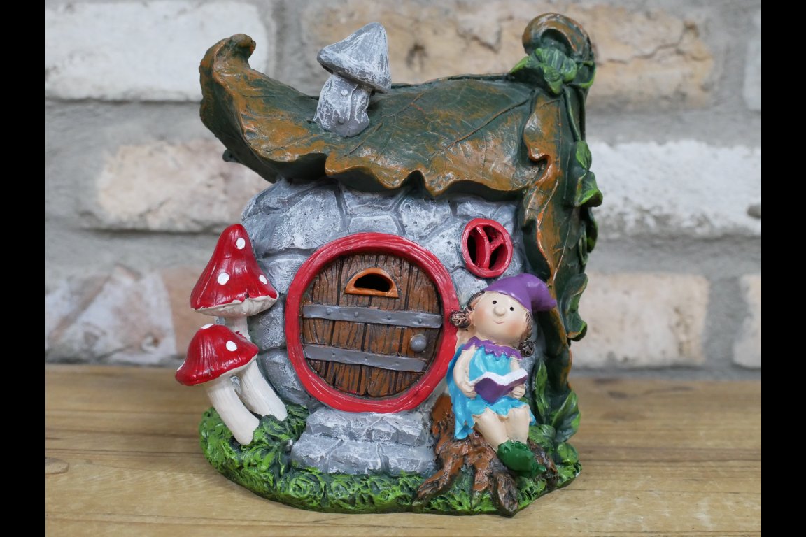 Fairy House With Solar Light