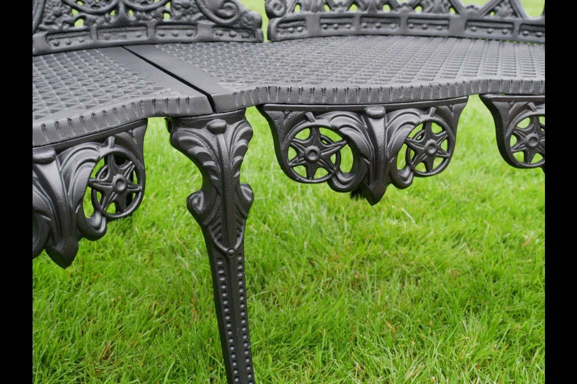 Aluminium Bench - Black Finish