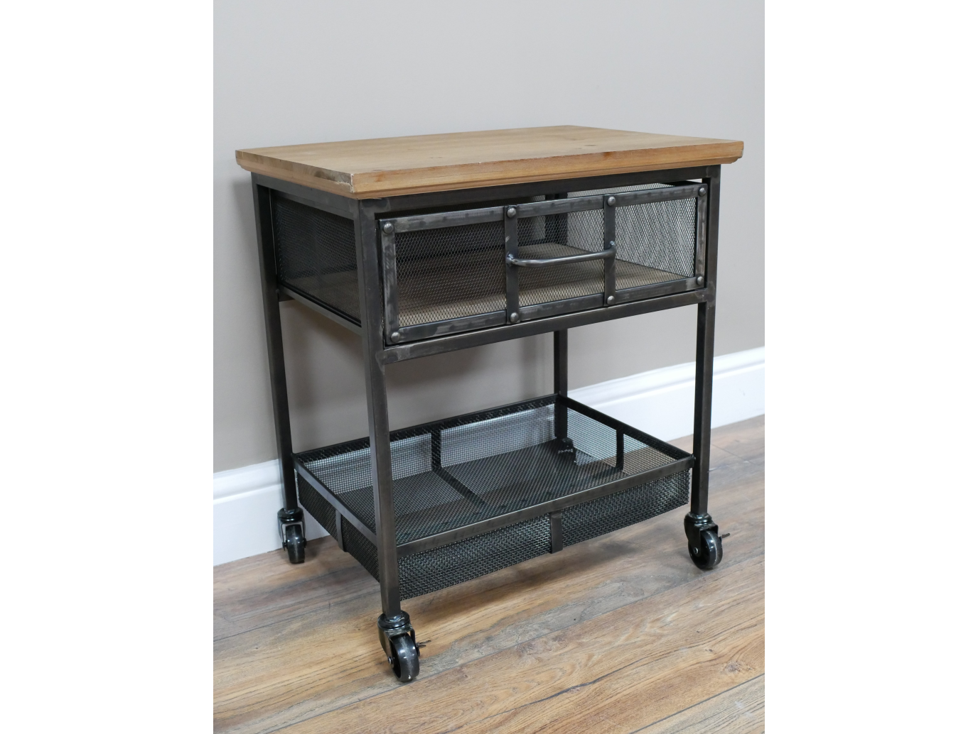 Industrial Bedside Cabinet
