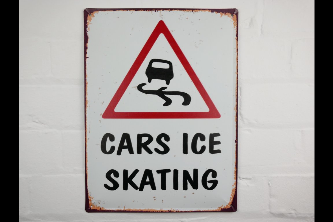 Sign (Cars Ice Skating)