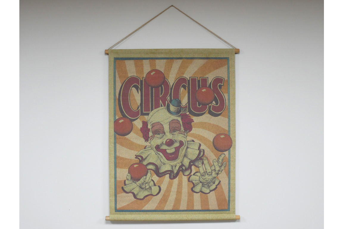 Wall Art - Juggling Clown (S)