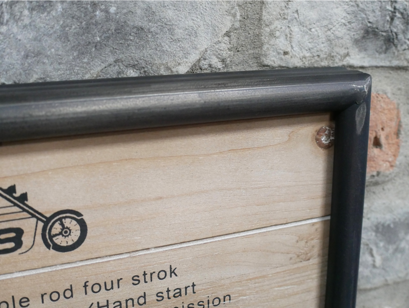 Motorbike Clock