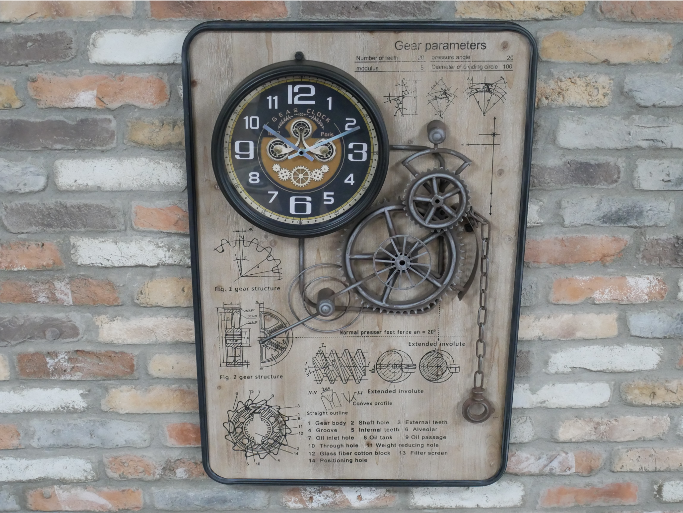 Gear Clock