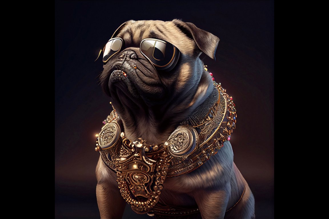 Pug Wall Art