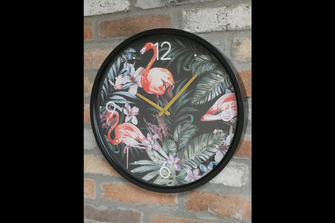 Flamingo Clock