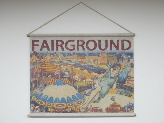Canvas Wall Art - Fairground