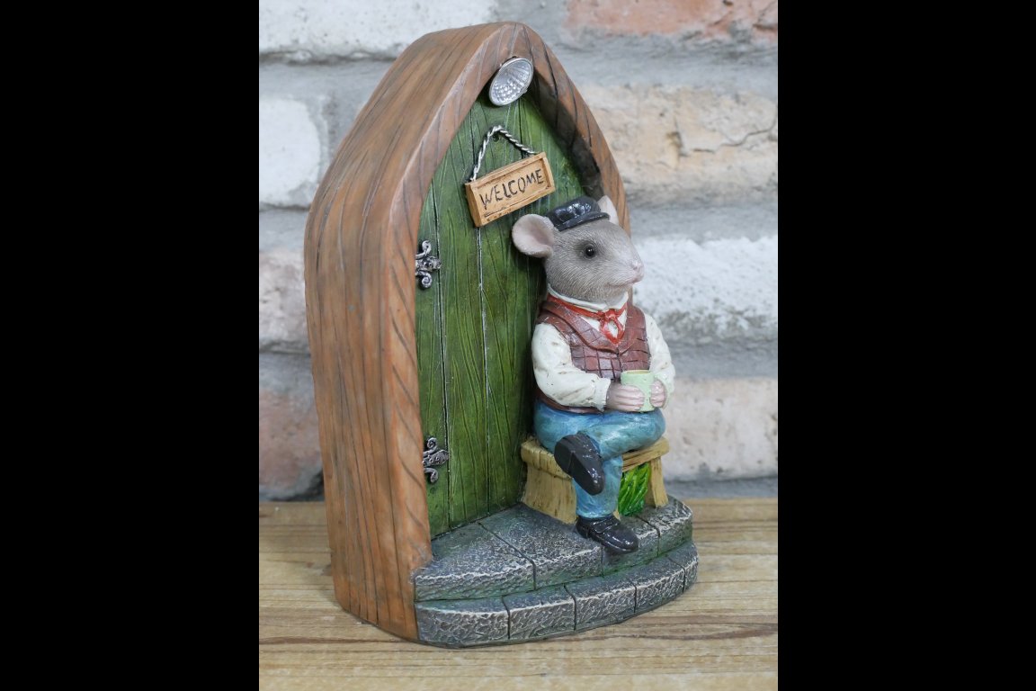 Mouse Door - Solar Light