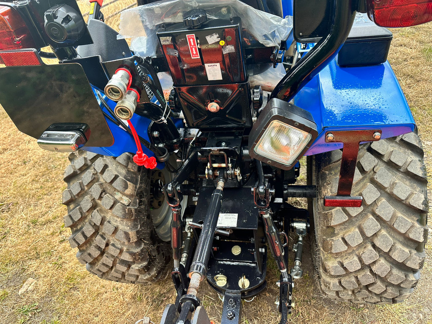 NEW/UNUSED SOLIS 20 4WD COMPACT TRACTOR WITH FARM MASTER RT135 ROTAVATOR BUNDLE!