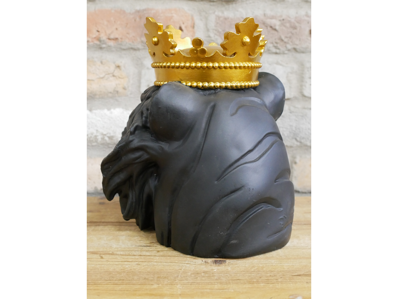 Lion Head With Crown