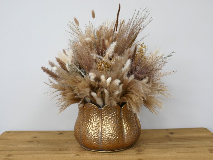 Metal Vase / Planter