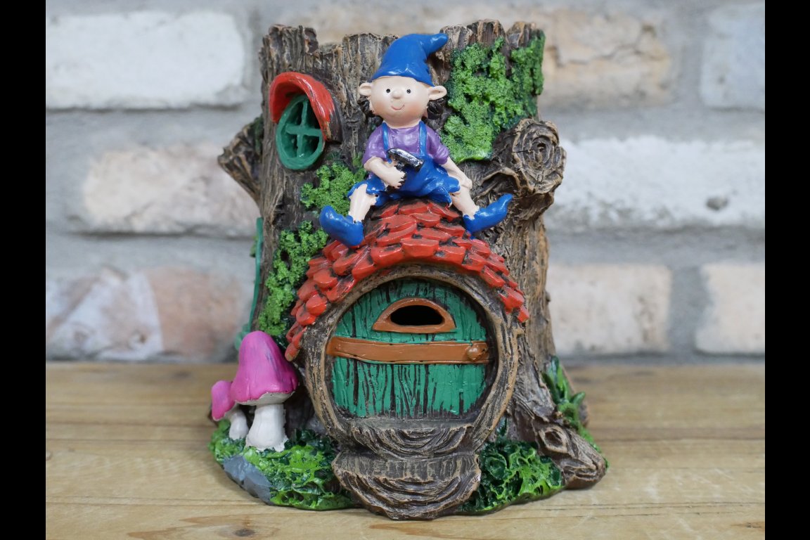 Fairy House With Solar Light