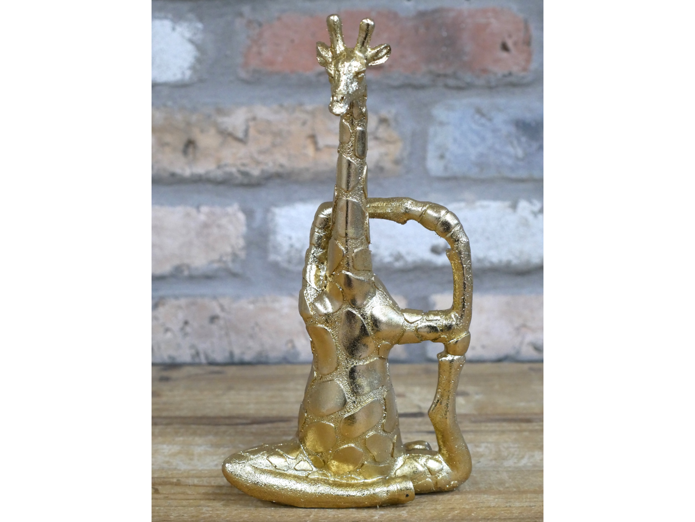 Set Of 3 Yoga Giraffes